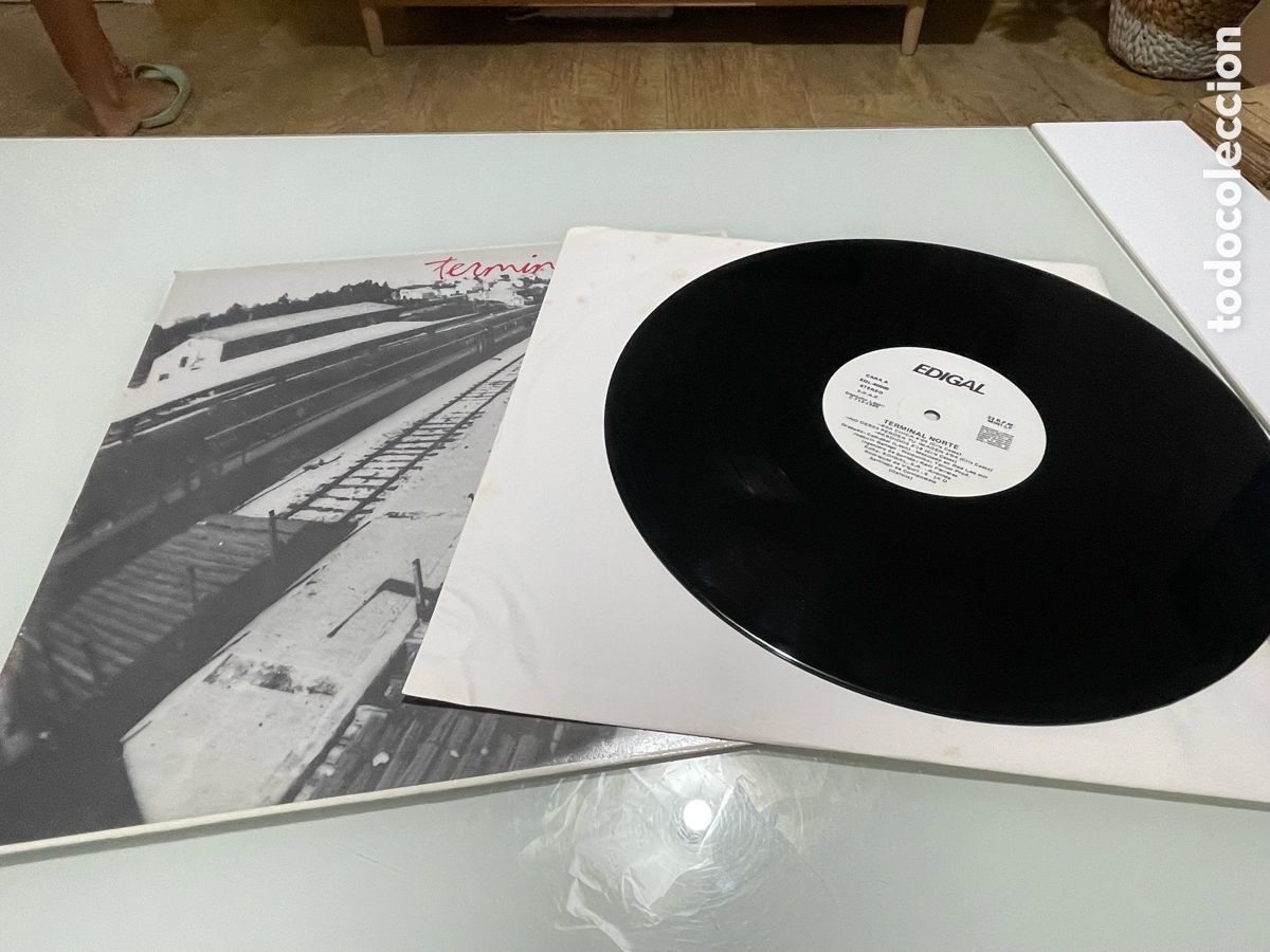 Discos de vinilo: Disco de vinilo. Terminal norte. Edigal 1988 - Foto 4