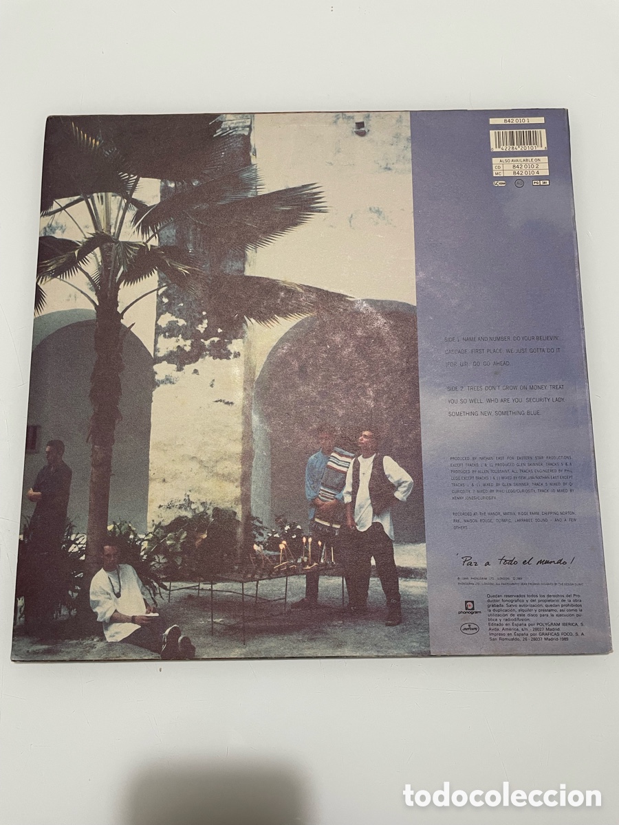 Discos de vinilo: Disco de vinilo. Curiosity killed the cat. Getahead. Polygram 1989 - Foto 4