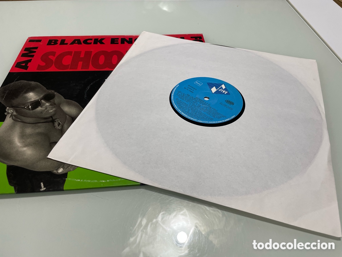 Discos de vinilo: Disco de vinilo. Schoollyd. Black Enough. BMG Ariola 1989 - Foto 2