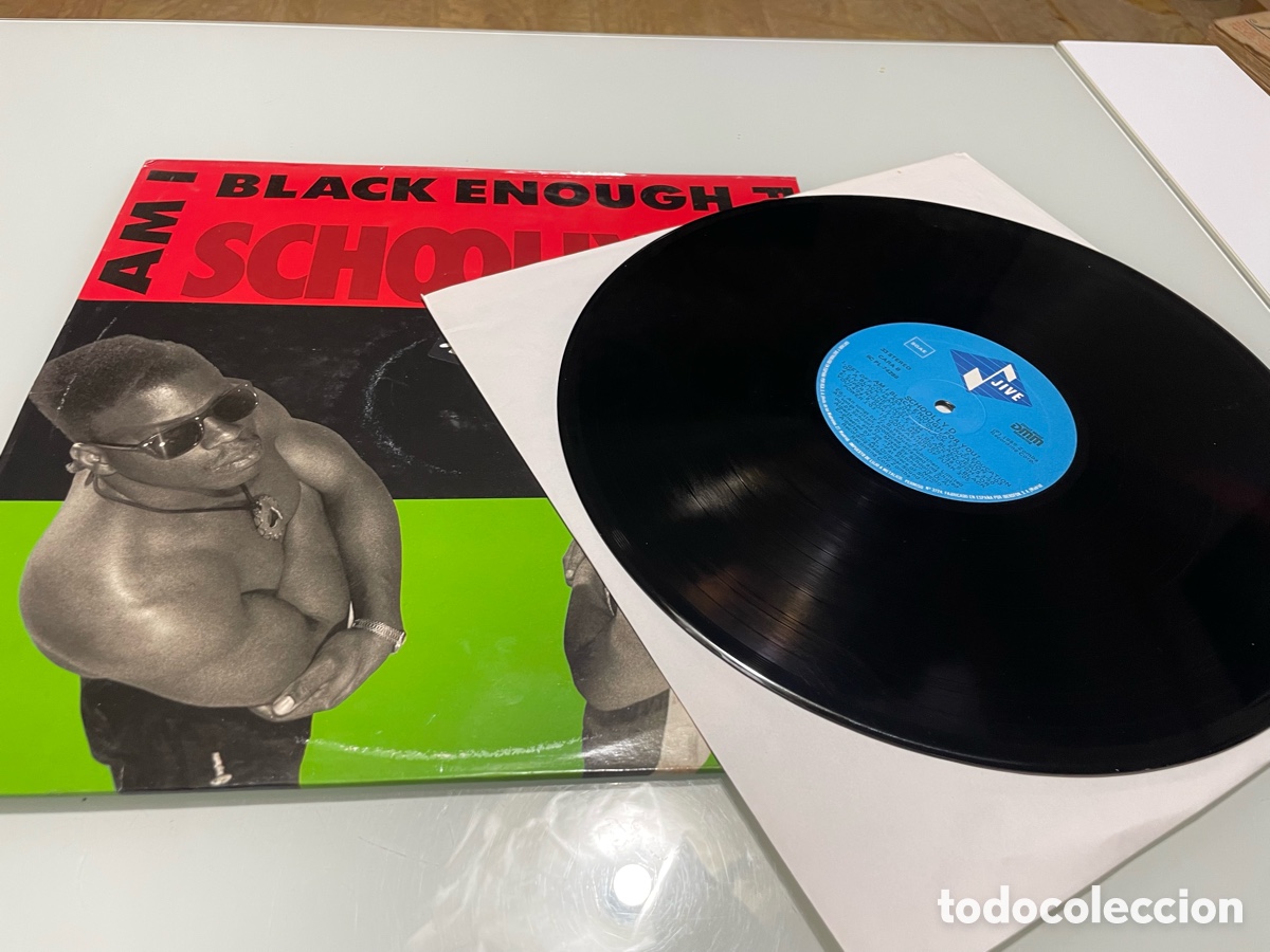 Discos de vinilo: Disco de vinilo. Schoollyd. Black Enough. BMG Ariola 1989 - Foto 4