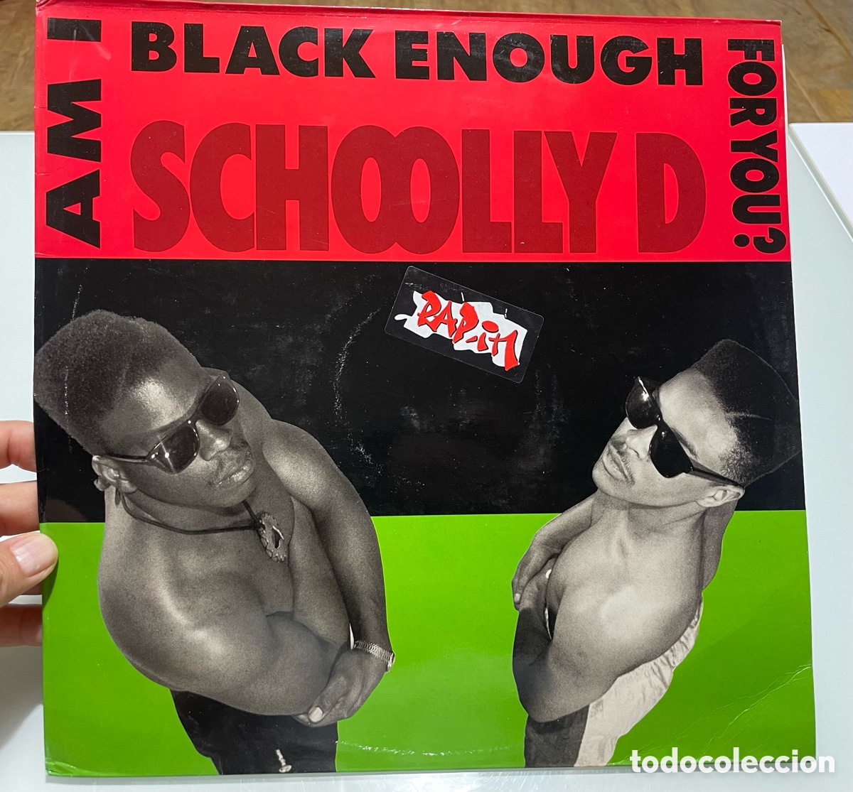 Discos de vinilo: Disco de vinilo. Schoollyd. Black Enough. BMG Ariola 1989 - Foto 1
