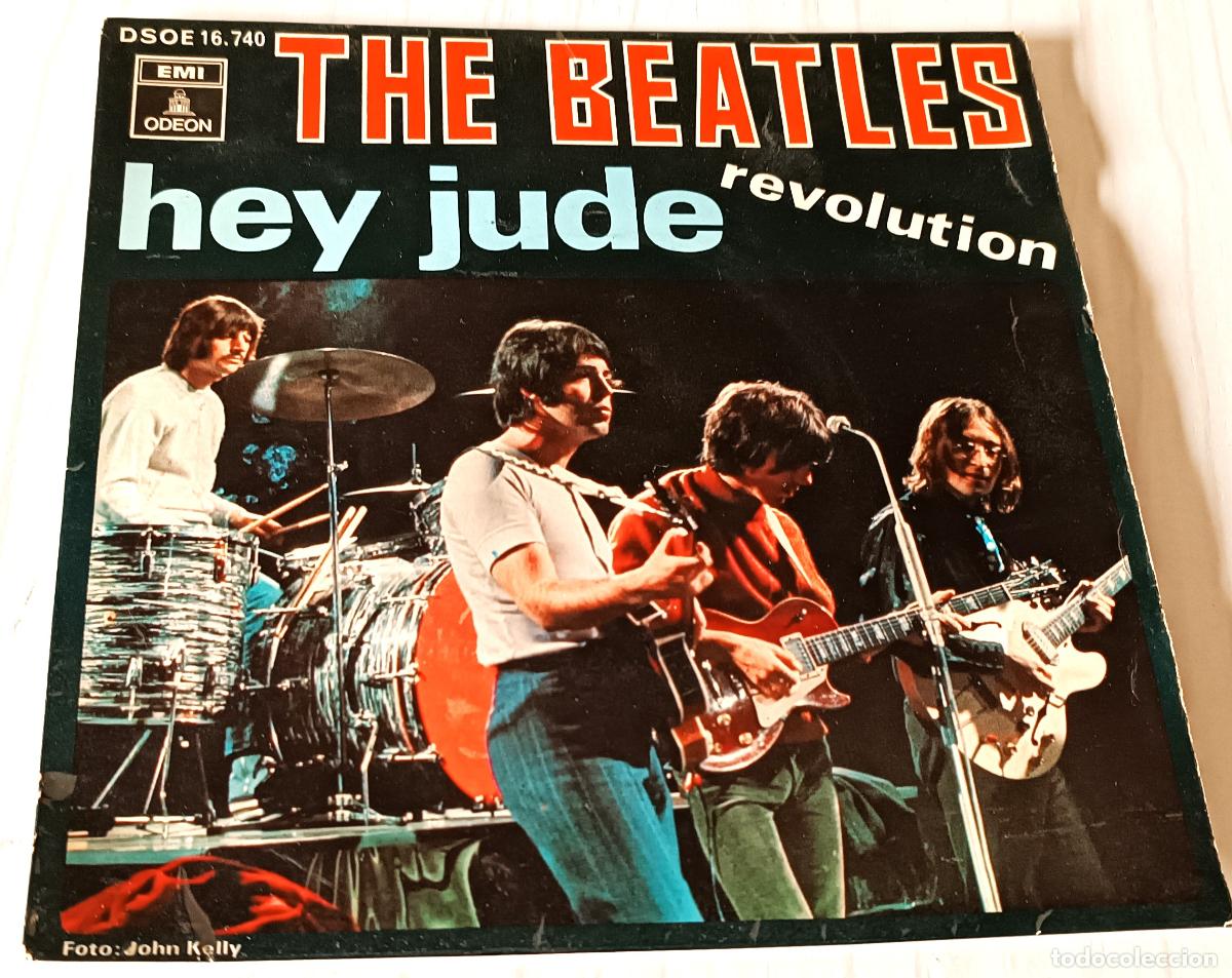 Discos de vinilo: THE BEATLES - HEY JUDE ODEON - 1968 - Foto 1