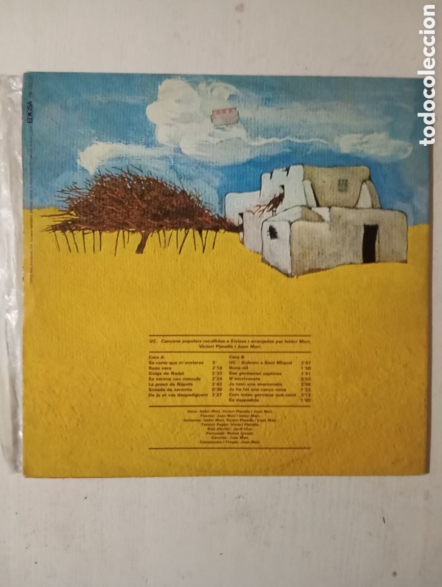 Discos de vinilo: UC - CAN&Ccedil;ONS DEIVISSA - EDIGSA - 1974 - Foto 14