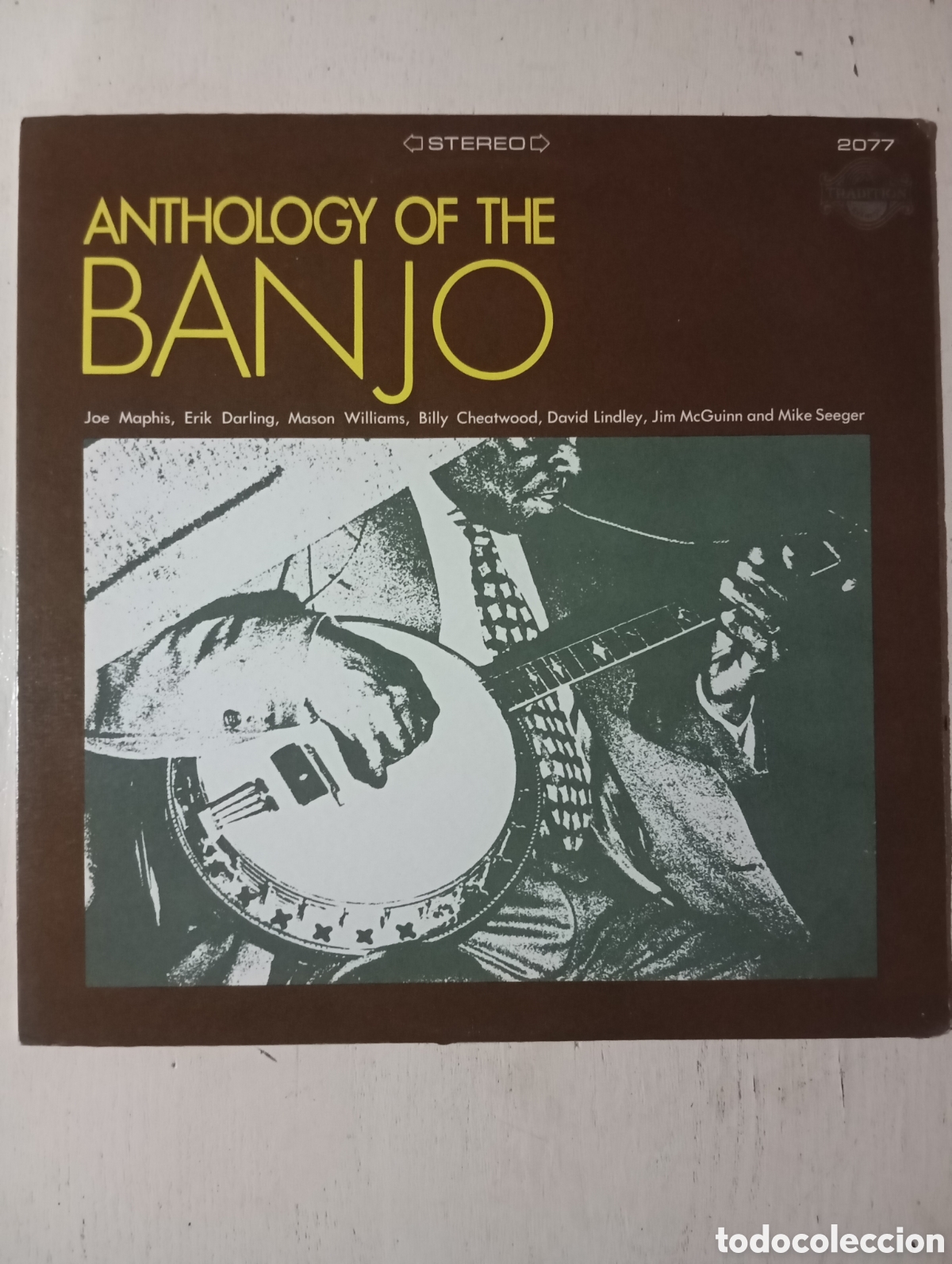 Vinyl-Schallplatten: ANTHOLOGY OF THE BANJO - JOE MAPHIS, MIKE SEEGER, ERIK DARLING - TRADITION EVEREST RECORDS - USA