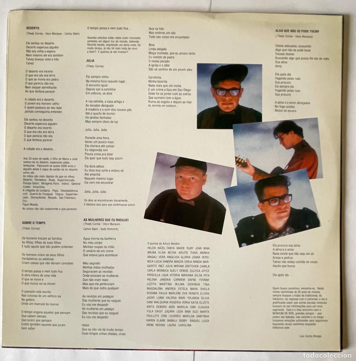 Discos de vinilo: NENHUM DE NOS / EXTRA&Ntilde;O / LP RCA 1990 / BRASIL - Foto 3