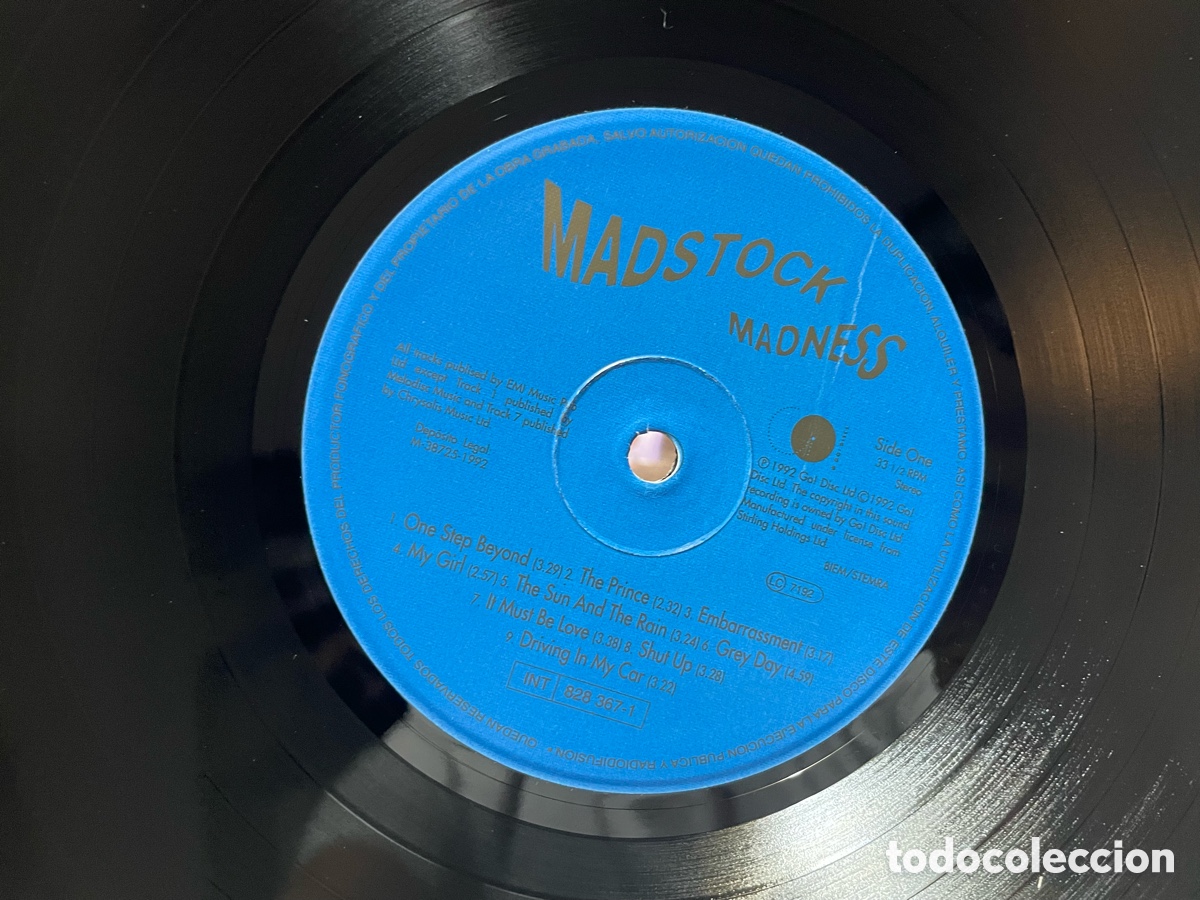 Discos de vinilo: Disco de vinilo. Madstock! Madness. Go! Disc 1992 - Foto 4