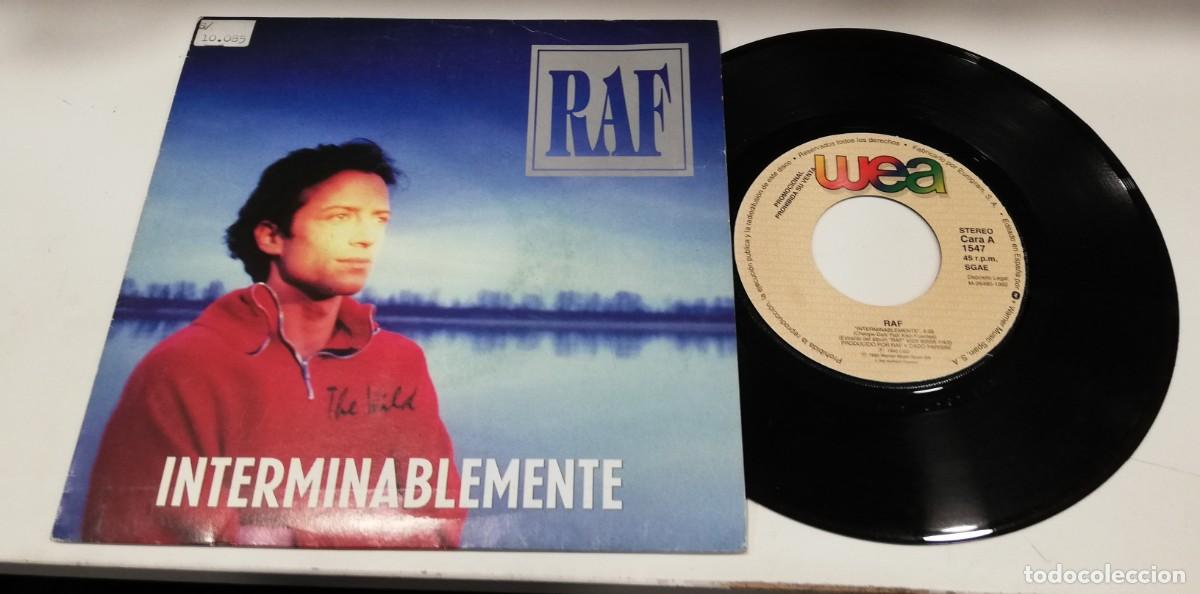 Discos de vinilo: SCO104-Raf - Interminablemente (7&rdquo;, Single, Promo) - Foto 1
