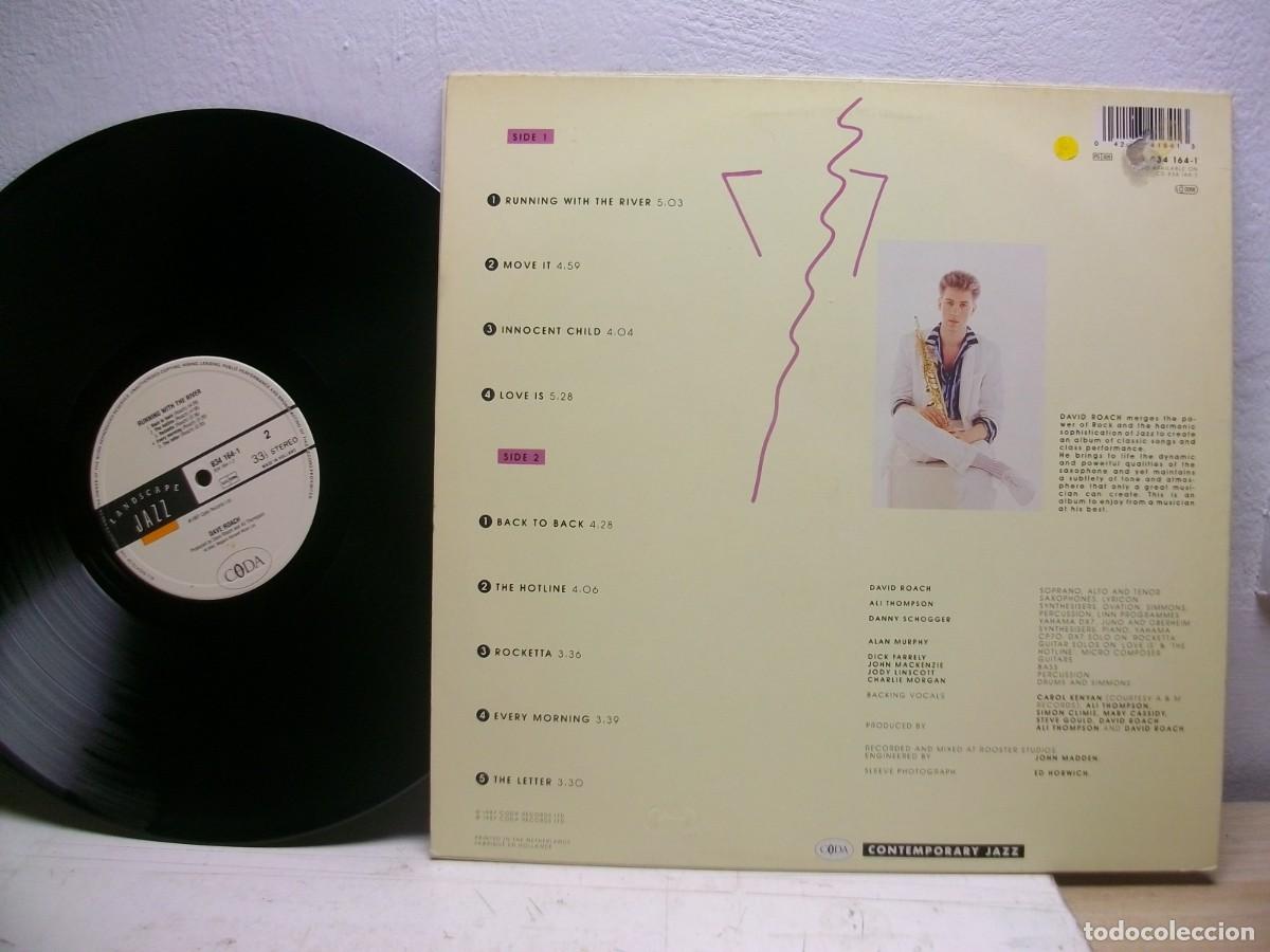 Discos de vinilo: David Roach &ndash; Running With The River LP MADE IN NETHERLANDS - Foto 2
