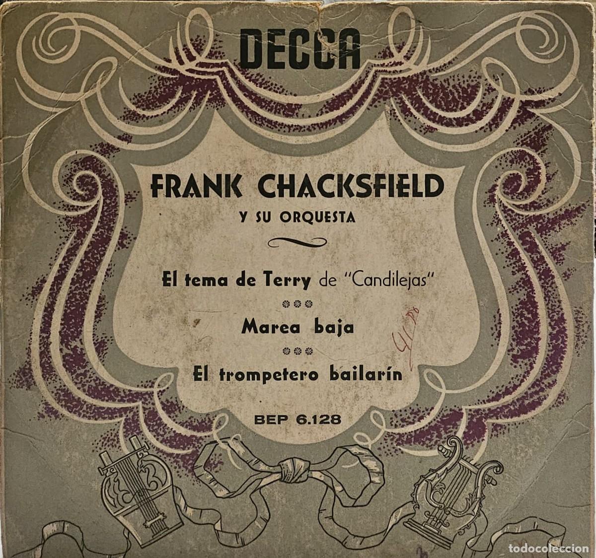 Discos de vinilo: Vinilo Frank Chacksfield y su Orquesta BEP 6.128 - Foto 1