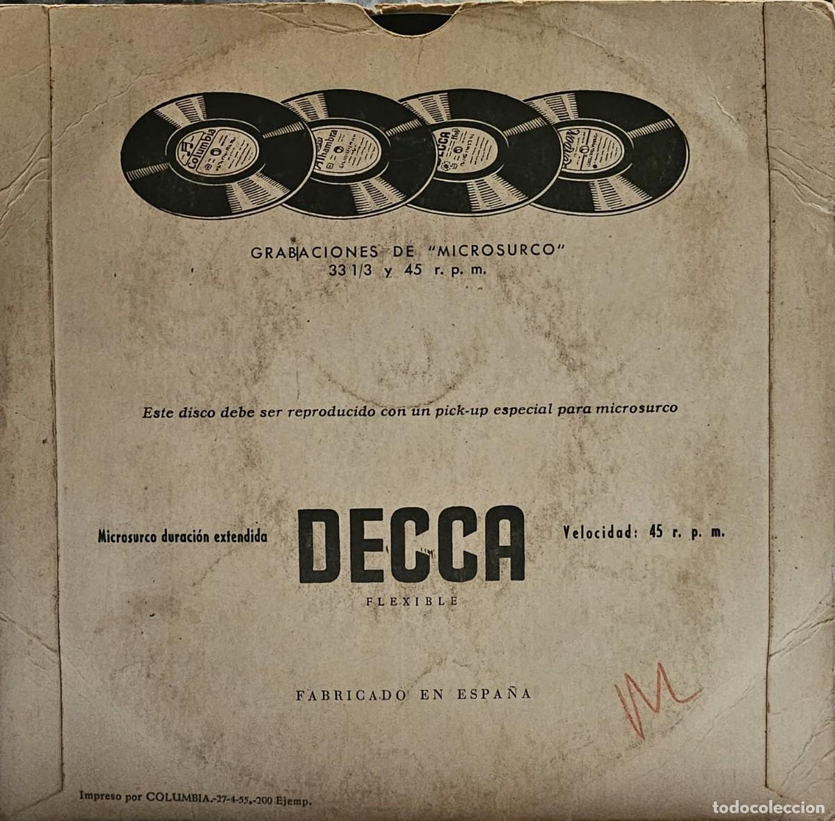 Discos de vinilo: Vinilo Frank Chacksfield y su Orquesta BEP 6.128 - Foto 2