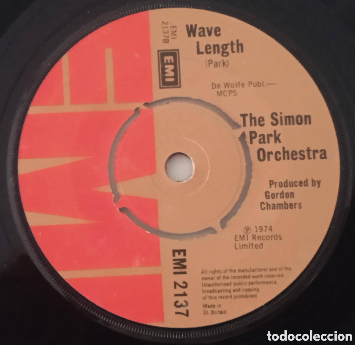 Discos de vinilo: THE SIMON PARK ORCHESTRA - High fi! (1974) single - Foto 2