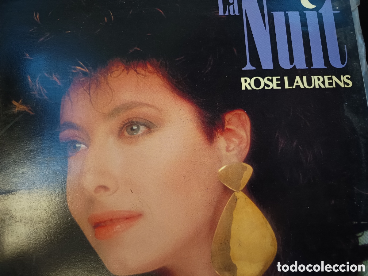 Discos de vinilo: Disco vinilo La Nuit Rose Laurens, 1986 - Foto 1