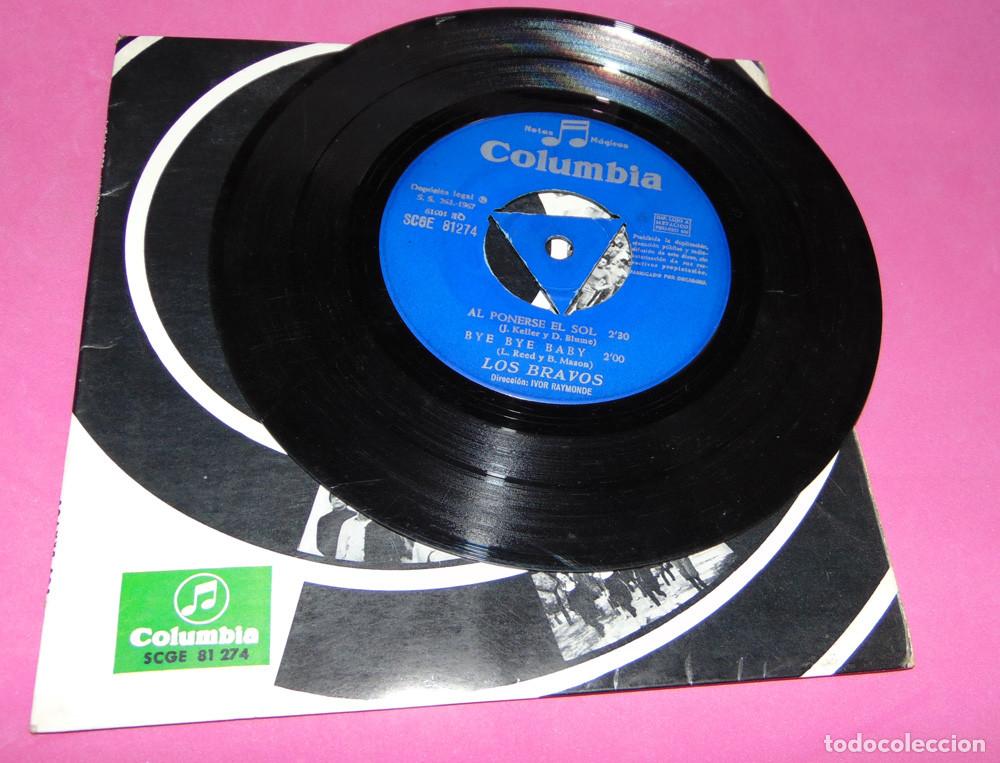 Discos de vinilo: LOS BRAVOS &ndash; Los Chicos Con Las Chicas + 3 - EP 1967 - Foto 3