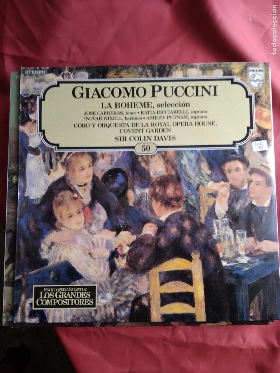 Discos de vinilo: Disco LP vinilo Puccini. Disc-78 - Foto 1