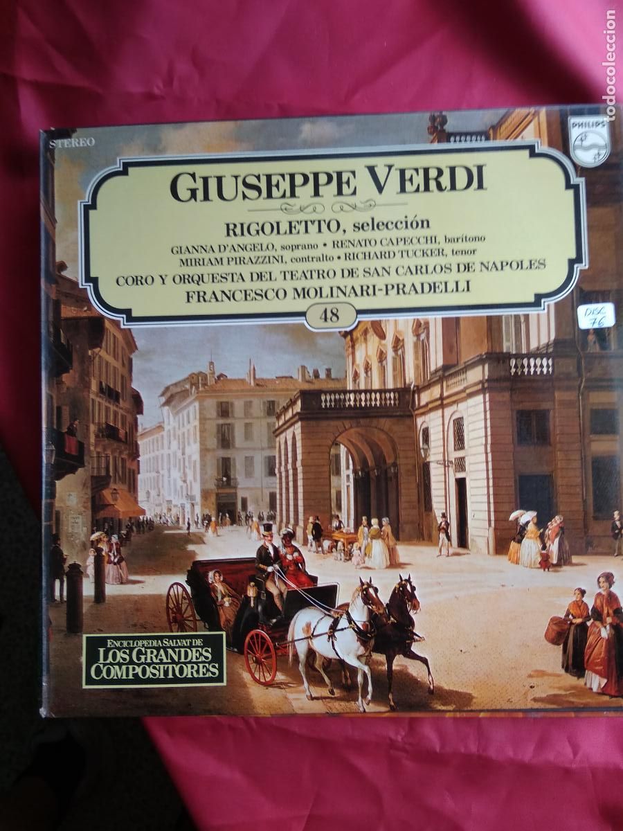 Discos de vinilo: Disco LP vinilo Verdi. Disc-76 - Foto 1
