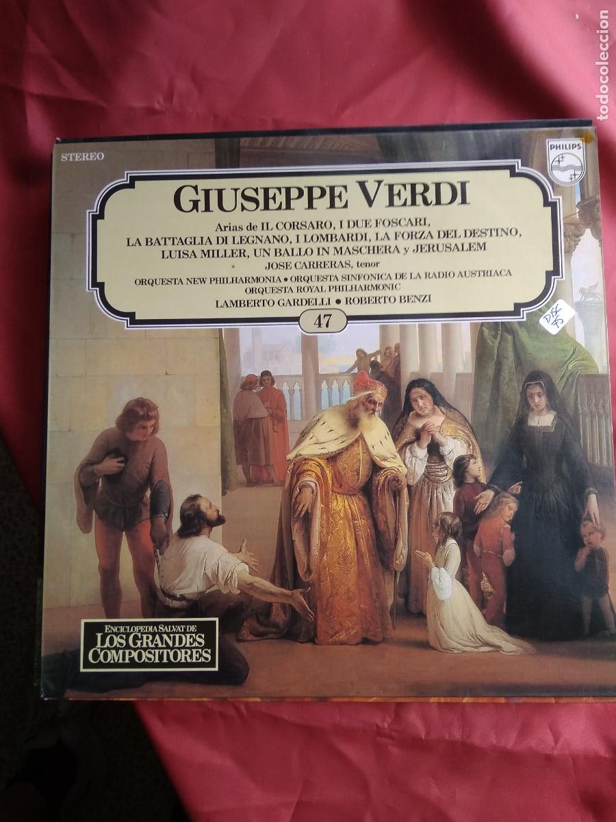 Discos de vinilo: L.P. Disco Vinilo Verdi. Disc 75 - Foto 1