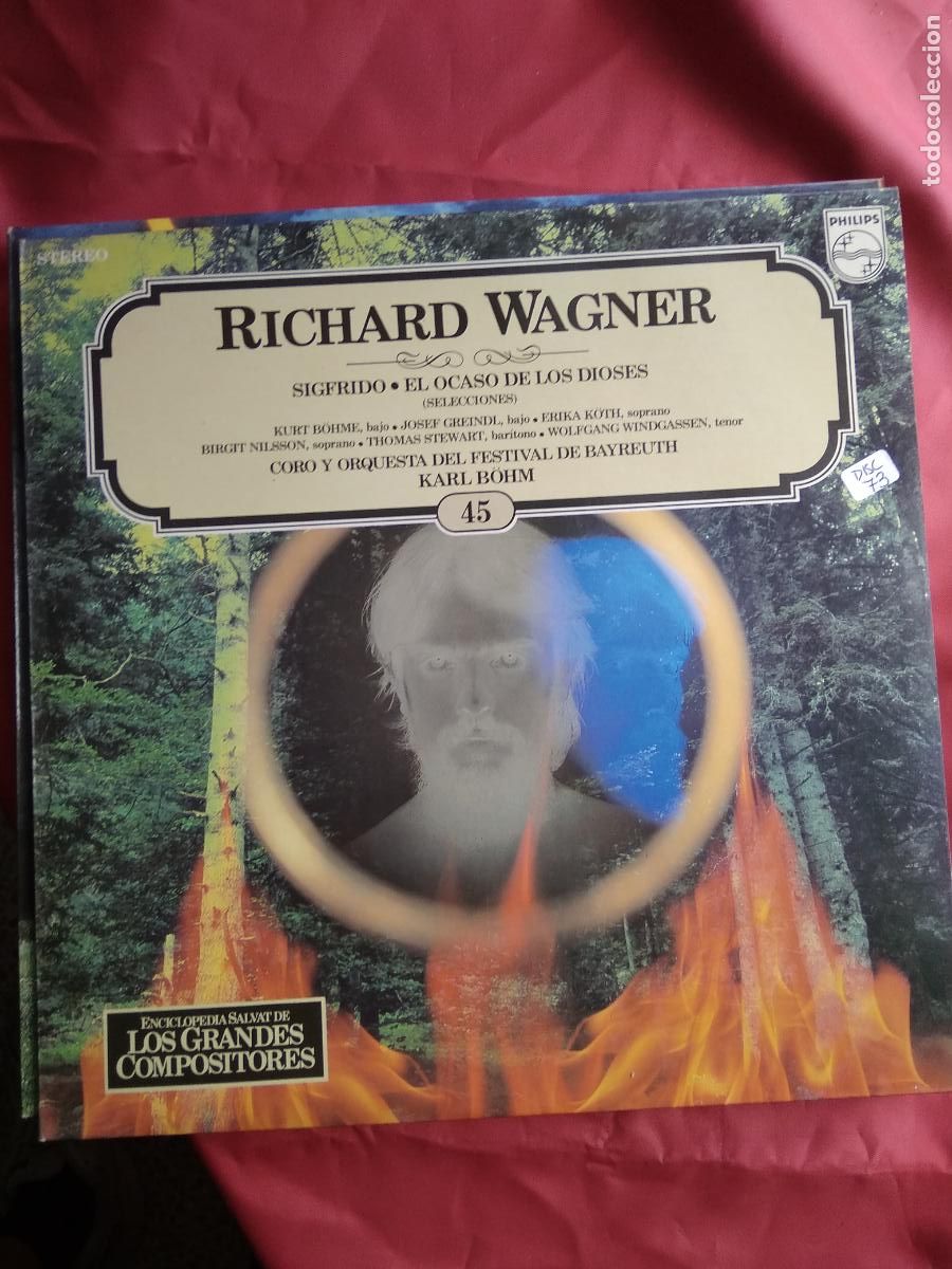 Discos de vinilo: L.P. Disco Vinilo Wagner 45. Disc 73 - Foto 1