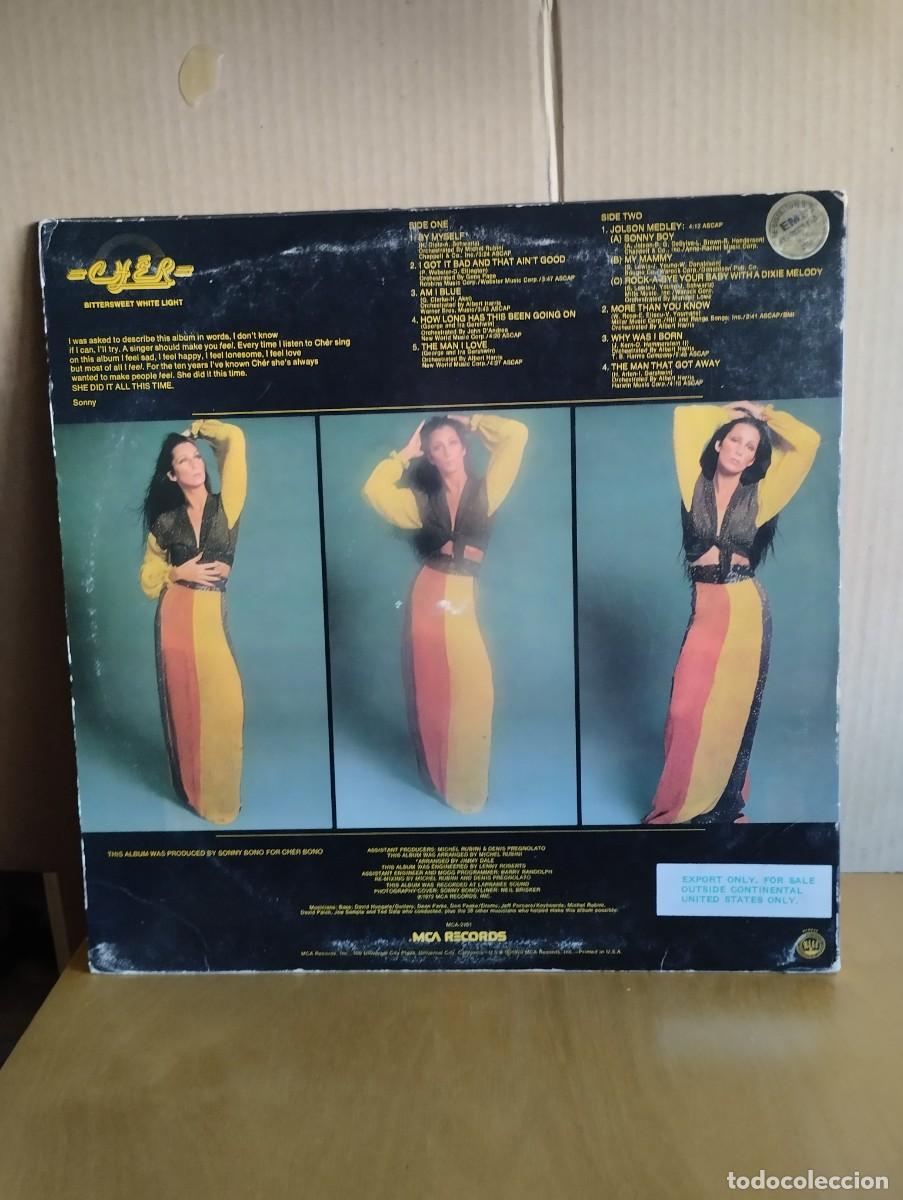 Discos de vinilo: CHER ----- BITTERSWEET WHITE LIGHT - Foto 2