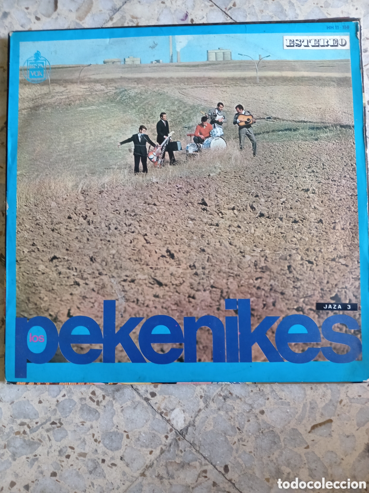 Discos de vinilo: LP PEKENIKES HILO DE SEDA 1966 - Foto 1