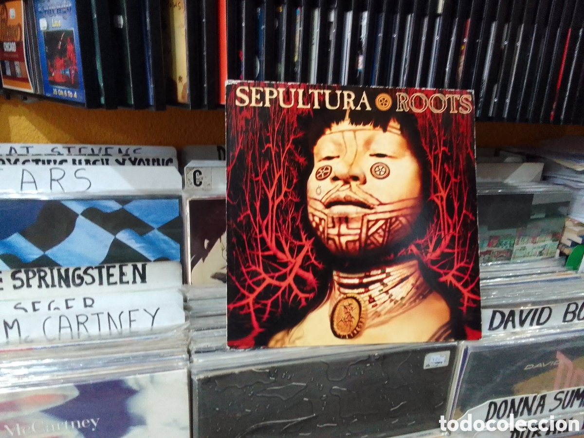 Discos de vinilo: Lp sepultura,roots,1996 - Foto 1