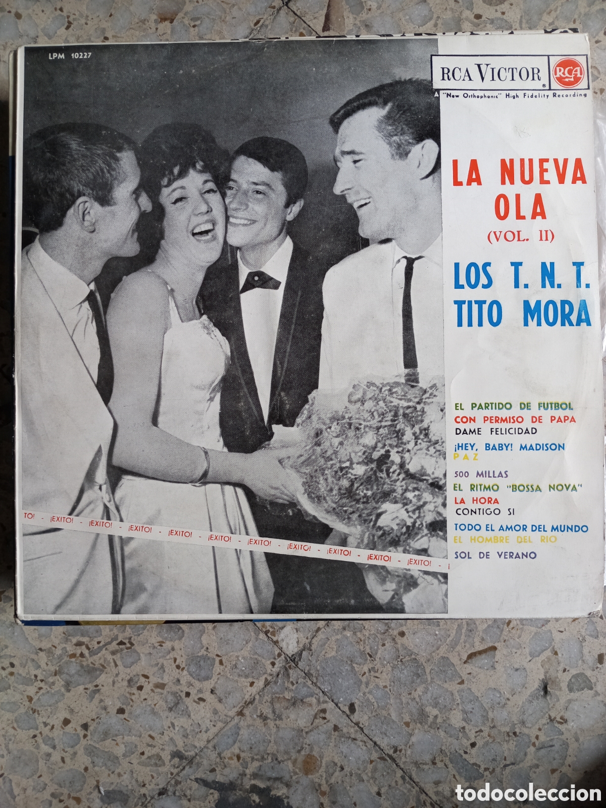 Discos de vinil: LP LA NUEVA OLA VOL II LOS TNT TITO MORA 1963