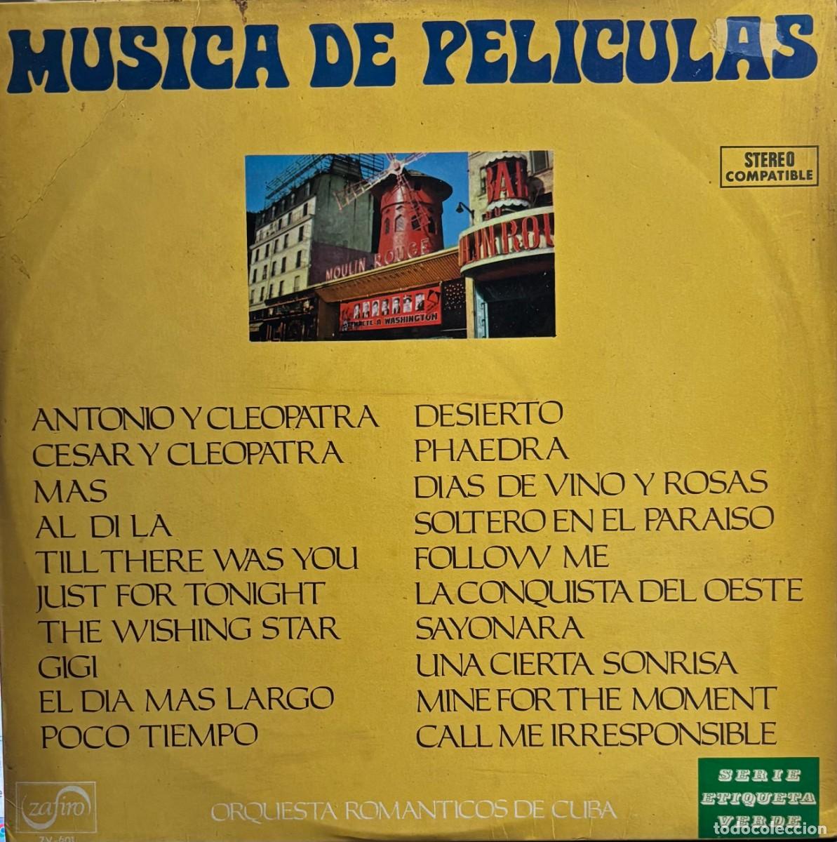Discos de vinilo: VINILO MUSICA DE PELICULAS. LP-VARIOS-382