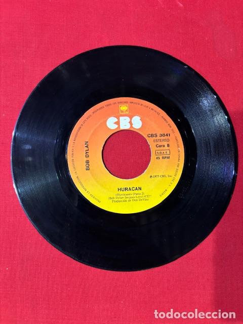 Discos de vinilo: BOB DYLAN - HURACAN - SINGLE - Foto 2