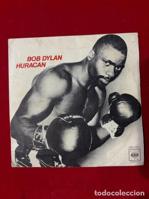 Discos de vinilo: BOB DYLAN - HURACAN - SINGLE - Foto 1