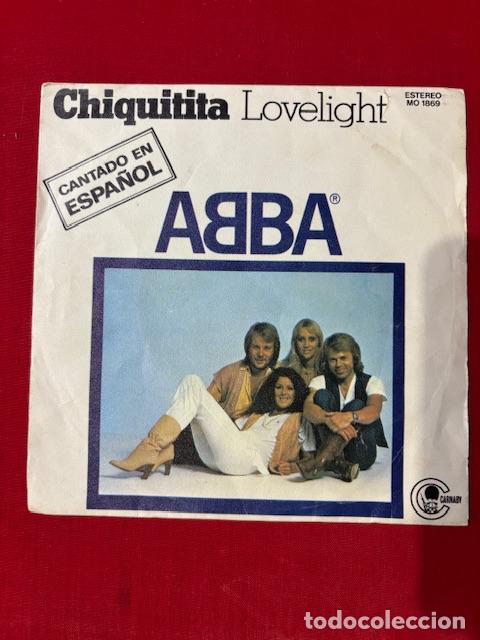 Discos de vinilo: ABBA - CHIQUITITA - CANTADO EN ESPA&Ntilde;OL - SINGLE - Foto 1