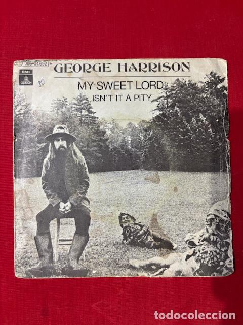 Discos de vinilo: GEORGE HARRISON - MY SWEET LORD - SINGLE - Foto 1