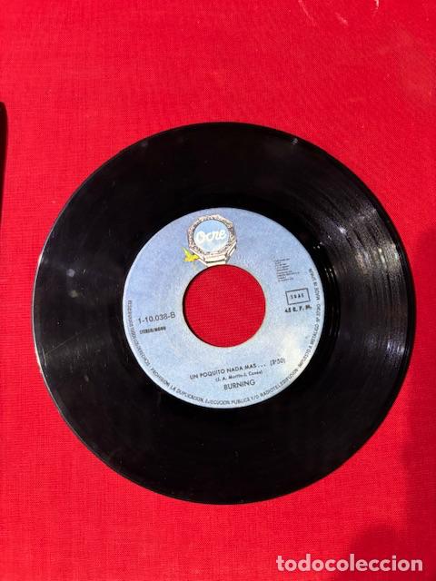 Discos de vinilo: BURNING - MUEVE TUS CADERAS - SINGLE - Foto 2
