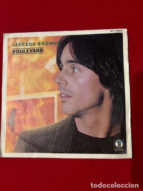 Discos de vinilo: JACKSON BROWNE - BOULEVARD - SINGLE - Foto 1