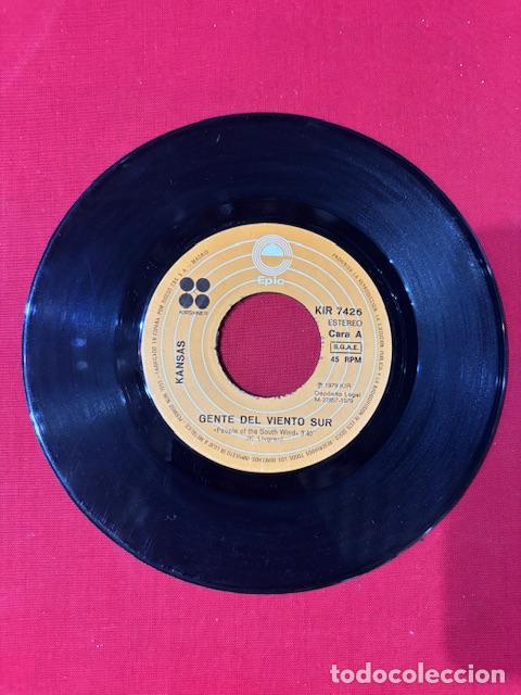 Discos de vinilo: KANSAS - GENTE DEL VIENTO SUR - SINGLE - Foto 2