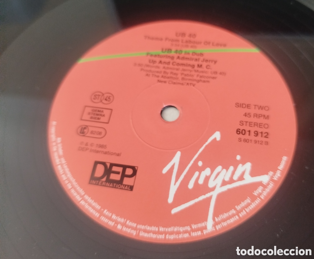 Discos de vinilo: UB40 - I Got you babe - Foto 3