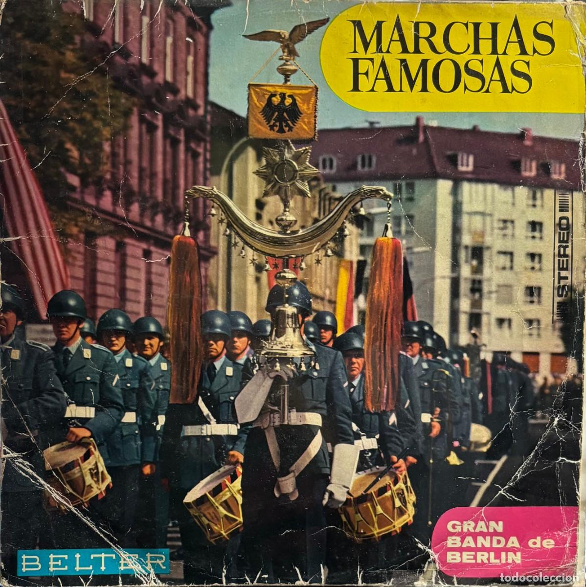 Vinyl records: VINILO MARCHAS FAMOSAS. GRAN BANDA DE BERLIN. LP-VARIOS-388