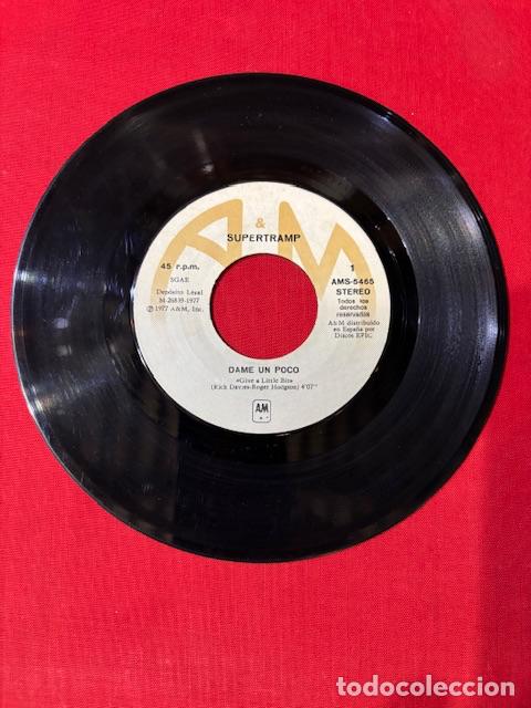 Discos de vinilo: SUPERTAMP - GIVE A LITTLE BIT - SINGLE - Foto 2