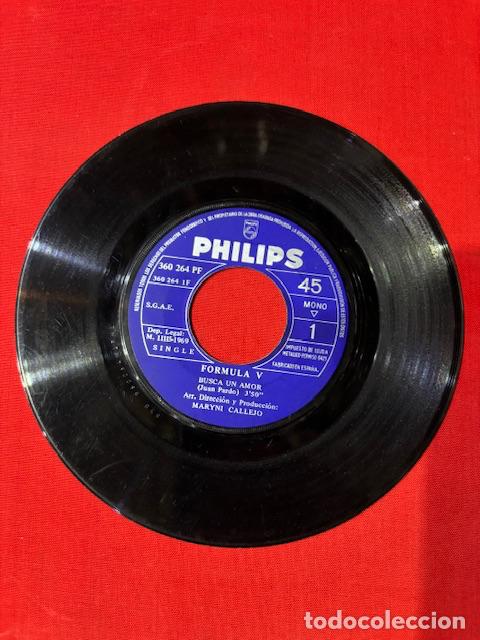 Discos de vinilo: FORMULA V - BUSCA UN AMOR - SINGLE - Foto 2