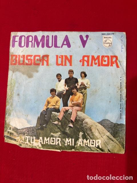 Discos de vinilo: FORMULA V - BUSCA UN AMOR - SINGLE - Foto 3