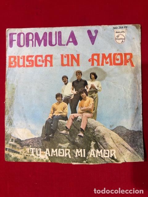 Discos de vinilo: FORMULA V - BUSCA UN AMOR - SINGLE - Foto 1