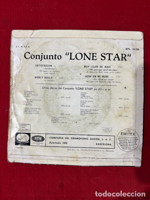 Discos de vinilo: LONE STAR - SATISFACCION - SINGLE - Foto 2