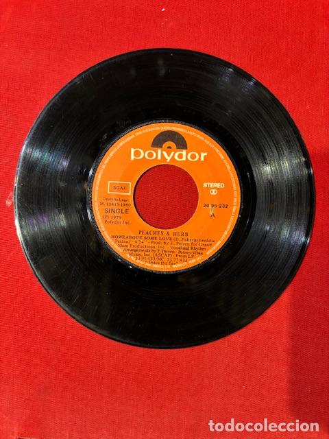 Discos de vinilo: PEACHES & HERB - I PLEDGE MY LOVE - SINGLE - Foto 2