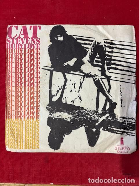 Discos de vinilo: CAT STEVENS - RUBYLOVE - SINGLE - Foto 3
