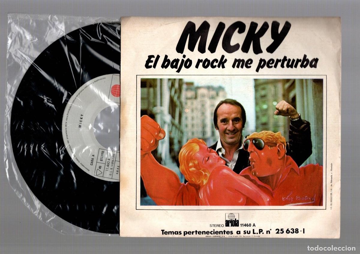 Discos de vinilo: SINGLE MICKY EN EL ROLLO ESTA LA SOLUCION. ARIOLA 1978 - Foto 2