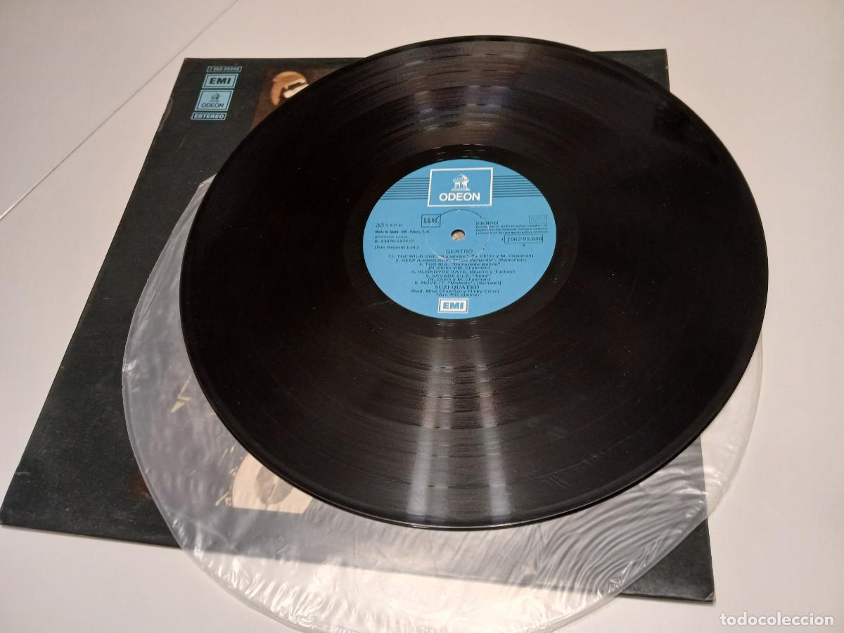 Discos de vinilo: SUZI QUATRO -QUATRO- (1974) LP DISCO VINILO - Foto 4
