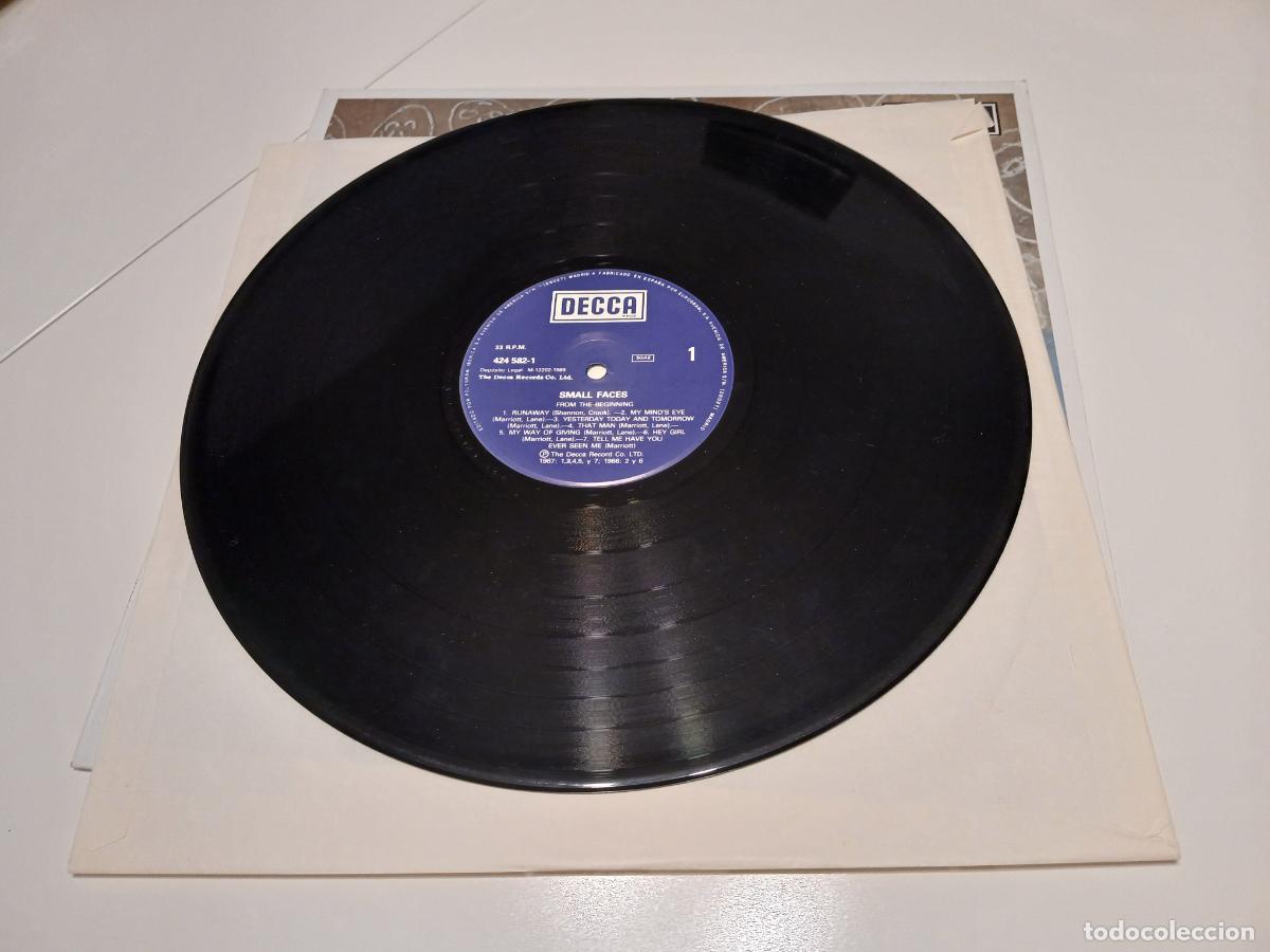 Discos de vinilo: SMALL FACES -FROM THE BEGINNING- (1989) LP DISCO VINILO - Foto 4