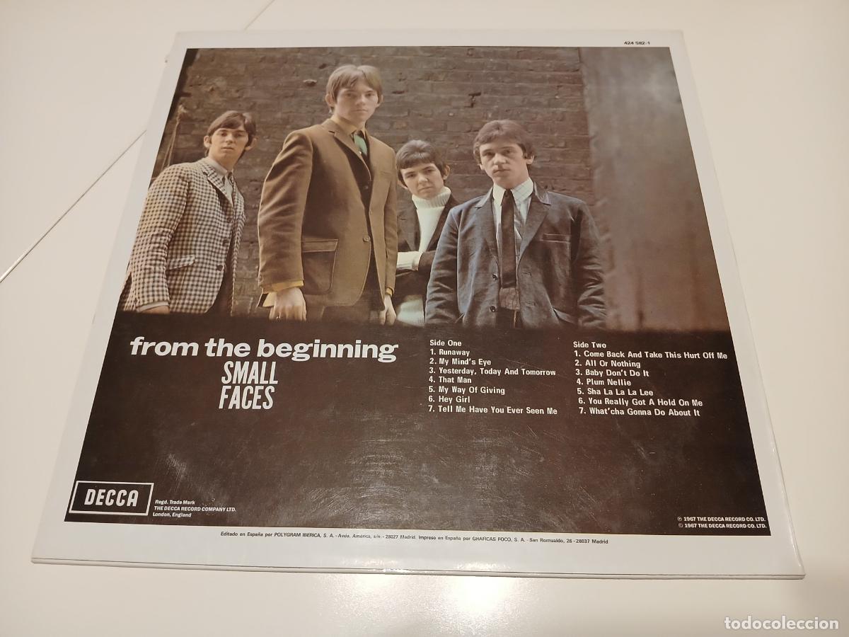 Discos de vinilo: SMALL FACES -FROM THE BEGINNING- (1989) LP DISCO VINILO - Foto 7