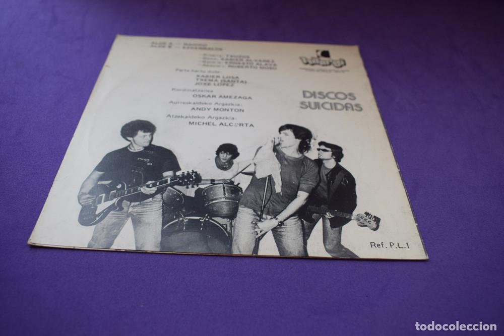 Discos de vinilo: ZARAMA - NAHIKO - SINGLE SUICIDAS 1982 - Foto 3