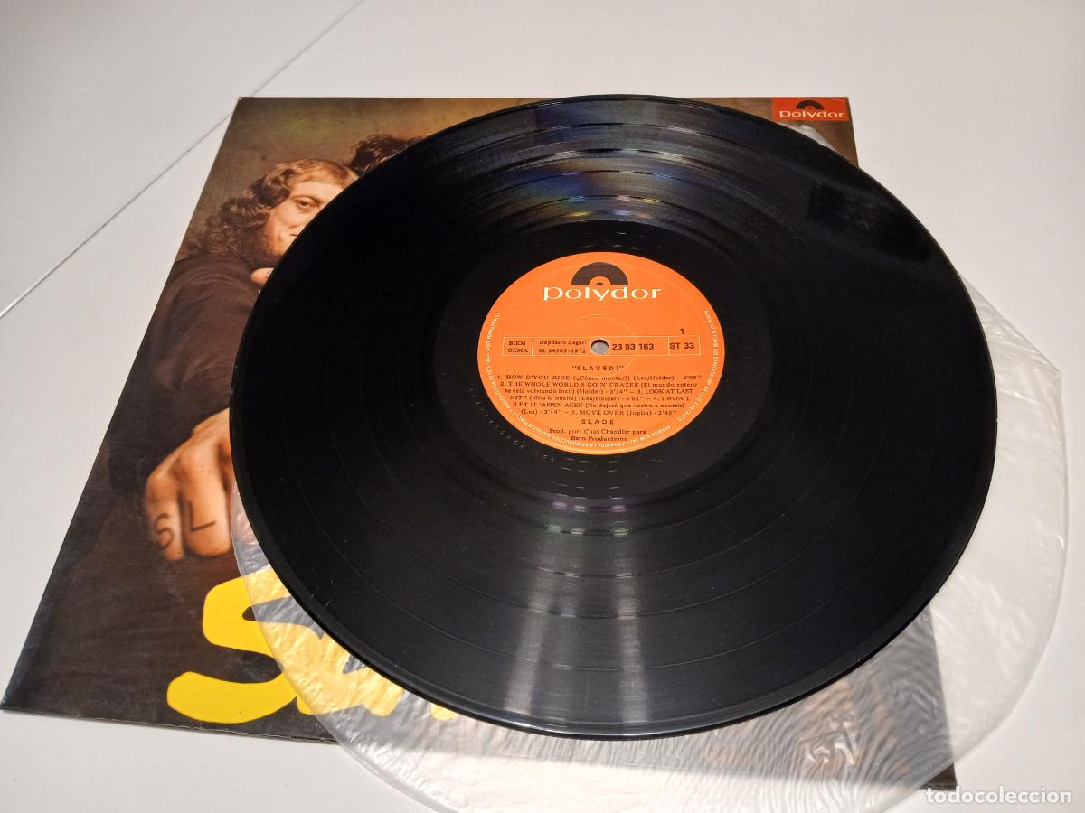 Discos de vinilo: SLADE -SLAYED?- (1973) LP DISCO VINILO - Foto 4