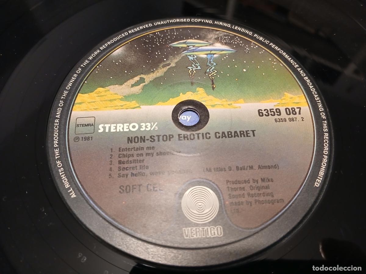 Discos de vinilo: SOFT CELL -NON-STOP EROTIC CABARET- (1981) LP DISCO VINILO - Foto 2