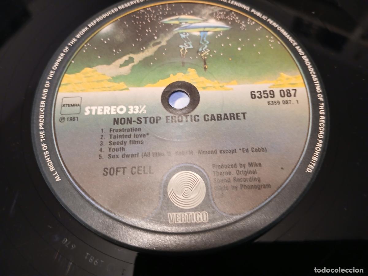 Discos de vinilo: SOFT CELL -NON-STOP EROTIC CABARET- (1981) LP DISCO VINILO - Foto 3